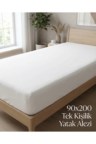 Madu HOME Tek Kişilik Yatak Alezi 90x200 cm Sıvı Geçirmez Lastikli
