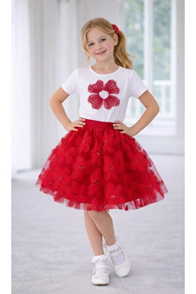 BLACK SWALLOW Дівчача 23 квітня 29 жовтня Святкове вбрання Футболка з коротки...