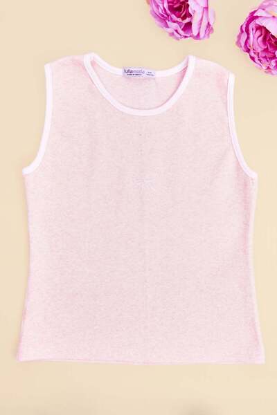 Fulla Moda Leptir Štampano Rebrasto Djevojački kombinezon