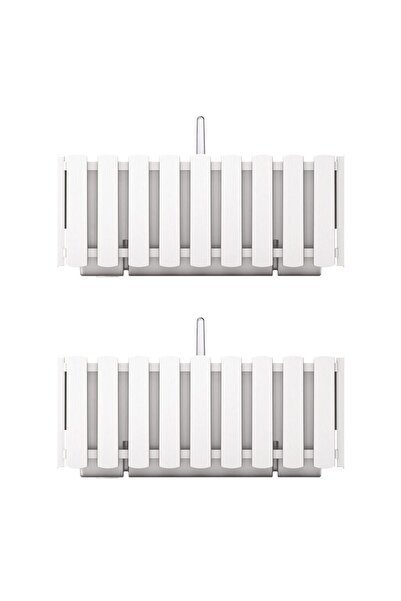 Prosperplast Set 2 jardiniere decorative, suport metalic, sistem de irigare, ...