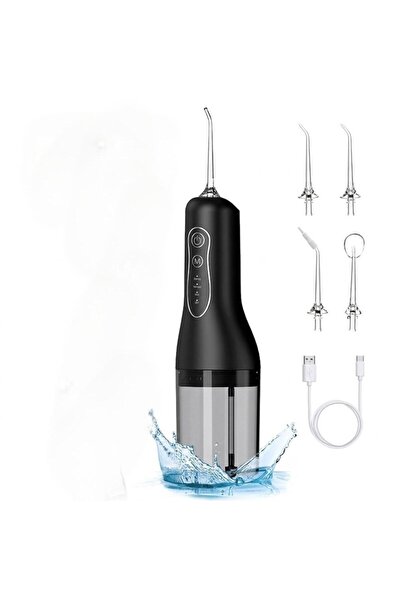 Tradeo Oral Irrigator: Professional IPX7 Waterproof Portable Water Flosser wi...