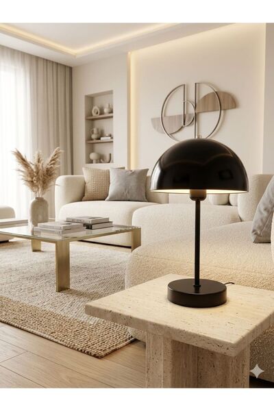 Emg DesiGn Modern Vintage Bohemian Lampshade with Mushroom Lamp Head Night Li...