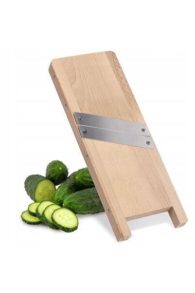 KADAX Cabbage Shredder Wooden Manual Grater for Vegetables Cucumbers 35cm