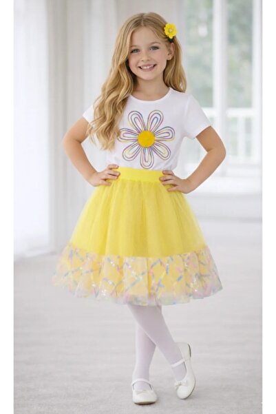 BLACK SWALLOW Дівчинка 23 квітня 29 жовтня Святкове вбрання Футболка з коротк...