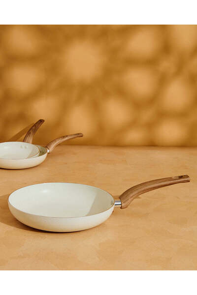 REDTAG Beige Aluminum Non Stick Fry Pan (26Cm)