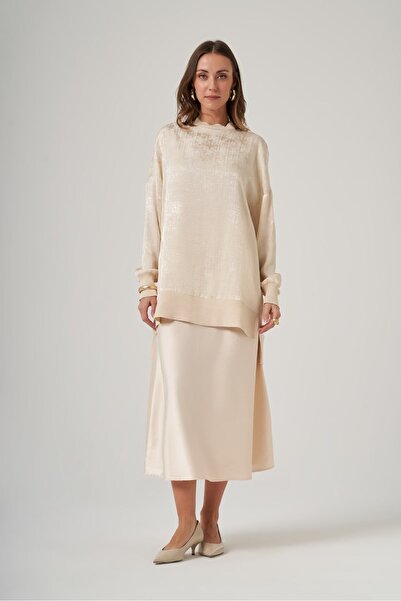 Nuss 3013 Jacquard Detail Tunic