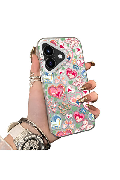 ucuc حافظة حماية للعدسات من السيليكون الصلب الأكريليكي المتوافق مع آيفون 16 ب...