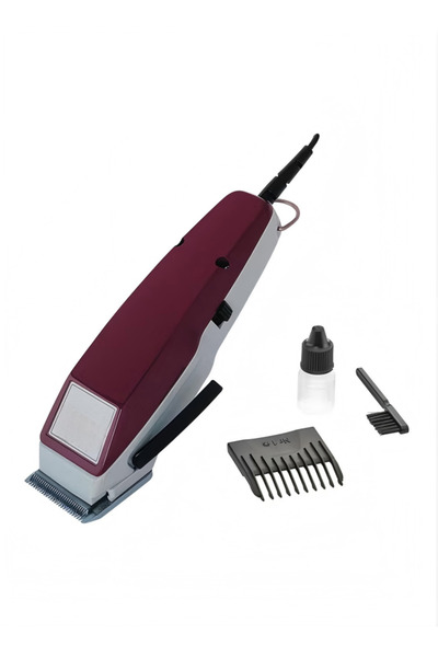 BSMBIOO ماكينة حلاقة الشعر كلاسيك 1400، لون عنابي، مقاس واحد