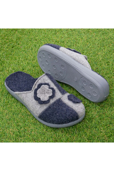 Tellus Women's Felt warm Home Slippers, 03-07