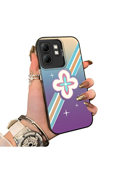 ucuc حافظة حماية من السيليكون الصلبة أكريليك درجة متوافقة مع هاتف Infinix Sma...