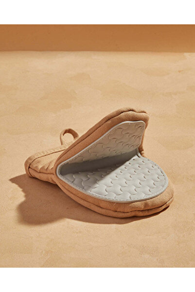 REDTAG قفاز راحة اليد منسوج من السيليكون الرمادي المنسوج