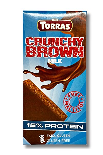 TORRAS Milk chocolate with soy protein (15%), sugar-free and gluten-free, coc...