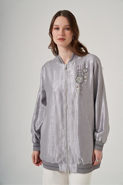 Nuss 6038 Stone Embroidered Jacquard Bamber Cap