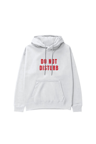 The Lucid Lab Do Not Disturb Hoodie - White
