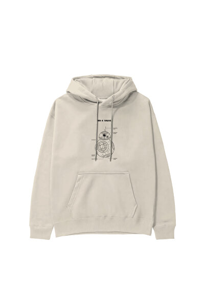 The Lucid Lab Bb-8 Hoodie - Cream