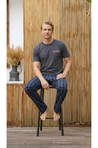 Ayans Pijama Letnji Pamuk komad Pamučni džersej ( Single jersey ) muški pidža...