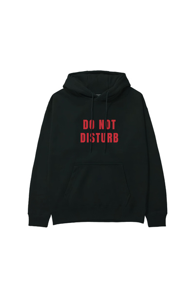 The Lucid Lab Do Not Disturb Hoodie - Black