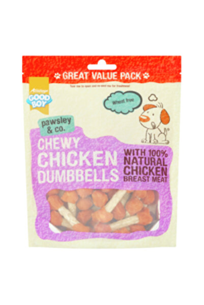 GOOD BOY Chewy Chicken Dumbbells 350g