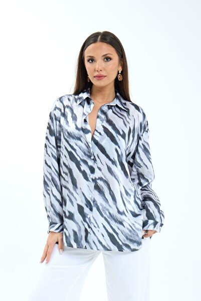 Hiccup Janes Paisley Patterned , Short Blouse with Tie Detail