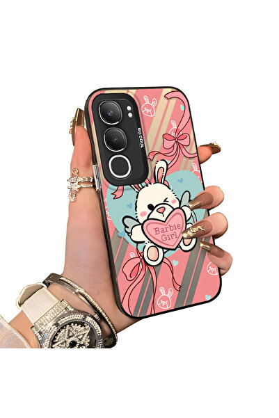 ucuc حافظة حماية لعدسة الحافة الخلفية من السيليكون الصلب أكريليك متوافقة مع V...