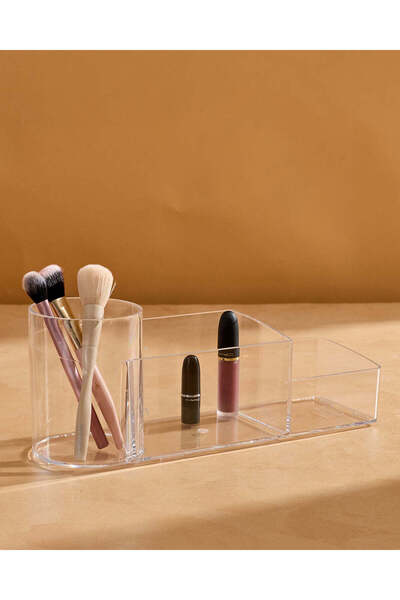 REDTAG منظم مستحضرات تجميل شفاف 31.2 × 9.55 × 12.2 سم