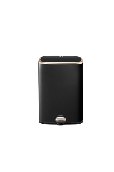 ORCHID EKO 6L CUBO STAINLESS STEEL PEDAL BIN BLACK