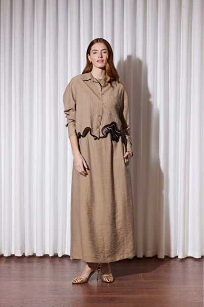 Missemramiss 5170 Cut Shirt Dress Shirt Set