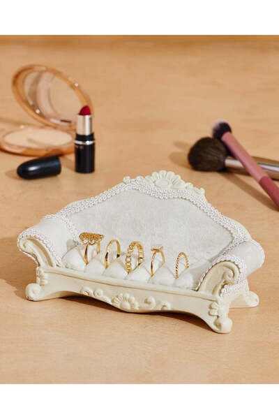 REDTAG Beige Sofa Jewellery Holder