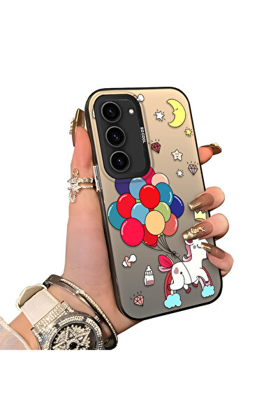 ucuc حافظة سامسونج جالاكسي S23 متوافقة مع حافظة أكريليك من السيليكون الصلب لل...