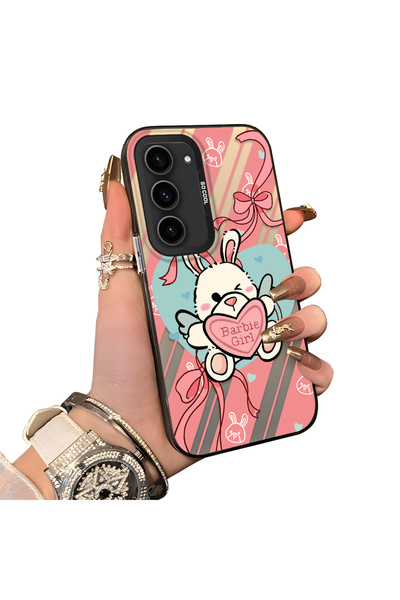 ucuc حافظة حماية للعدسات من السيليكون الصلب أكريليك درجة متوافقة مع هاتف سامس...