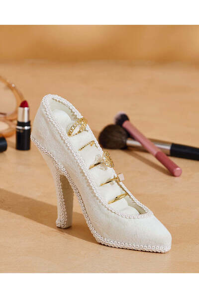 REDTAG Beige Stiletto Jewellery Holder