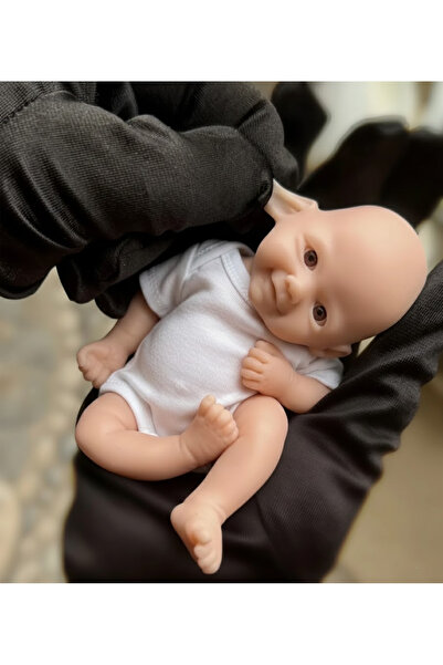 Choice1 Unpainted Girl 6Inch Mini Vivienne Solid Silicone Bebe Reborn Boy and...