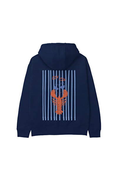 The Lucid Lab Cin Cin Hoodie - Navy Blue