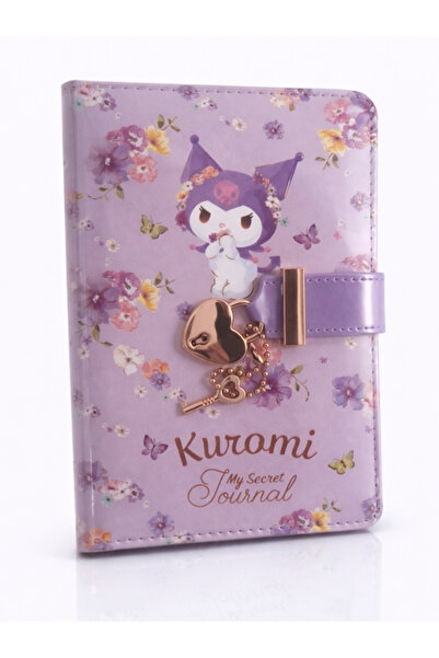 MedyStore Hello Kitty ve Arkadaşları Mini Kilitli Hatıra Defteri | A6 | 96 Ya...
