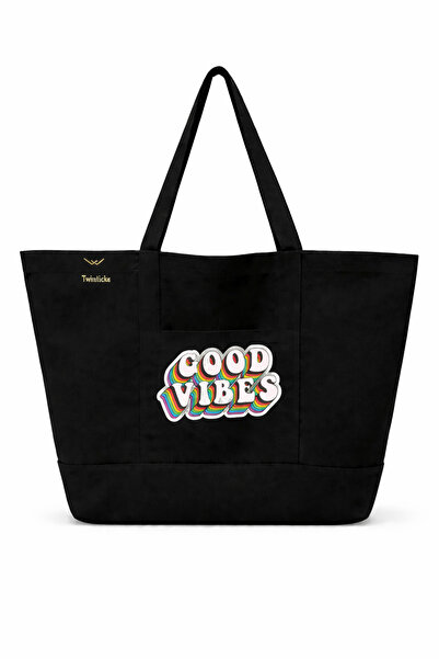 TWINTICKS Canvas Slogan Printed Sports & Yoga Bag Si – Large Volume, Durable,...