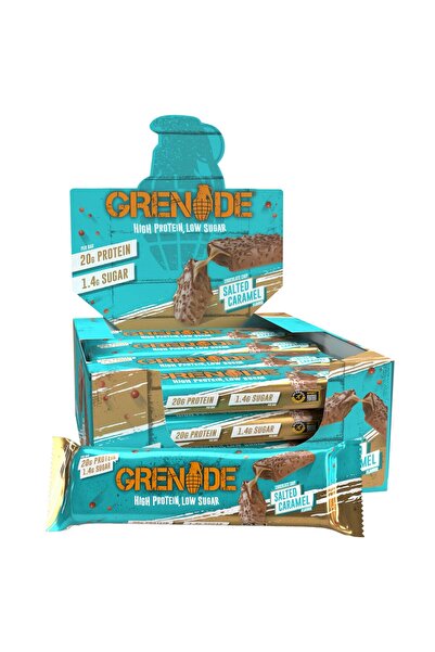 Grenade Carb Killa Protein Bar 60 Gr 12 Adet Çikolata Parçacıklı Tuzlu Karame...