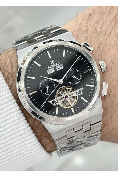 Reward Çelik Kordon Fonksiyonlu Su Geçirmez Orijinal 2 Yıl Garantili Erkek Ko...