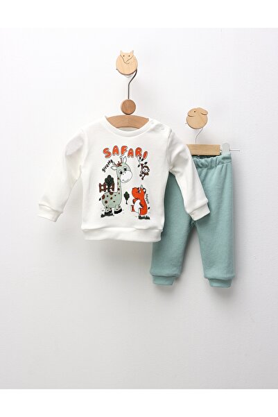 MiniKids Σετ Safari Zone, λευκό-πράσινο