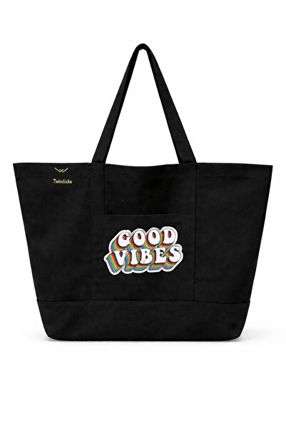 TWINTICKS Canvas Slogan Printed Sports & Yoga Bag Si – Large Volume, Durable,...