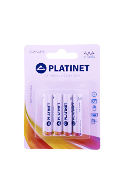 Platinet Baterie PRO LR-3 AAA, 4 buc.