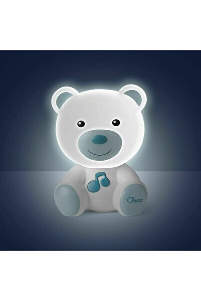 Chicco Παιχνίδι και Λάμπα, Chicco, Αρκουδάκι, 10 λεπτά μουσικής, 0+ μηνών, Μπλε