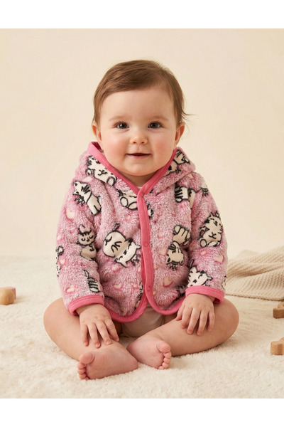 MiniKids Cocolino Sweatshirt Kittens, cyclamen