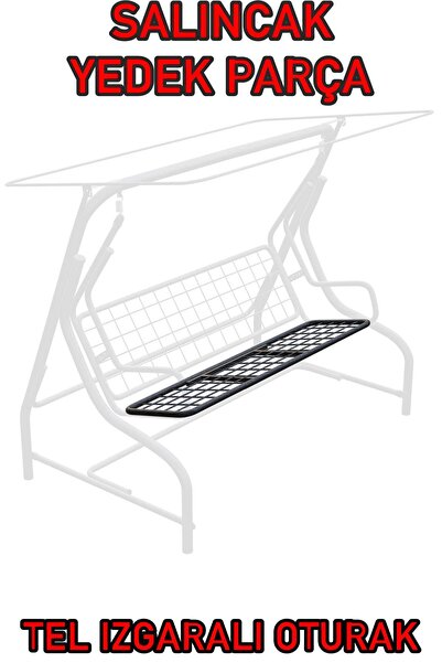 Yekta Home Yekta 3 Kişilik Bahçe Salıncağı Yedek Parça Tel Izgaralı Oturak