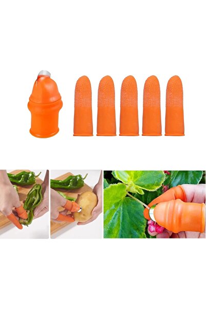 Juliyeh 6 Pack Silicone Thumb Knife Harvesting Tools