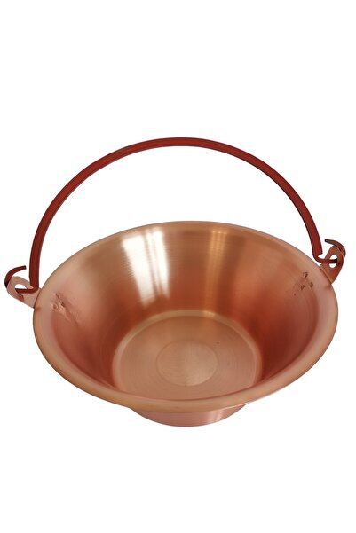OEM Copper cauldron with handle-6 LITERS