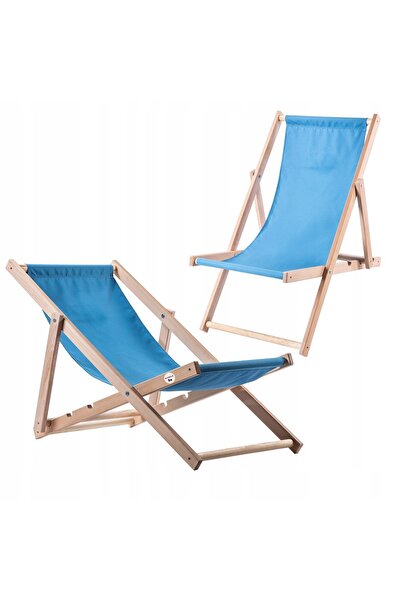 KADAX Șezlong pliabil din lemn pentru grădină, plajă, 2x lustruit, calitate î...