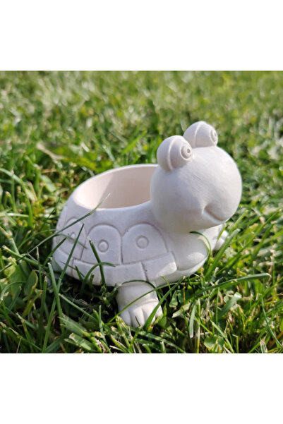 OEM Figurina din ipsos Broscuta, 11x8.5x8cm