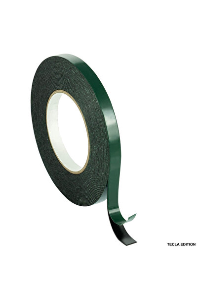 TECLA EDITION Banda dublu adeziva din spuma neagra lata, 15mm x 10m, rezisten...