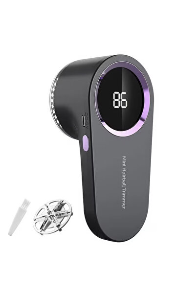 OEM Digital Lint Remover, Type‑C Rechargeable, 6‑Blade, Ergonomic & Portable