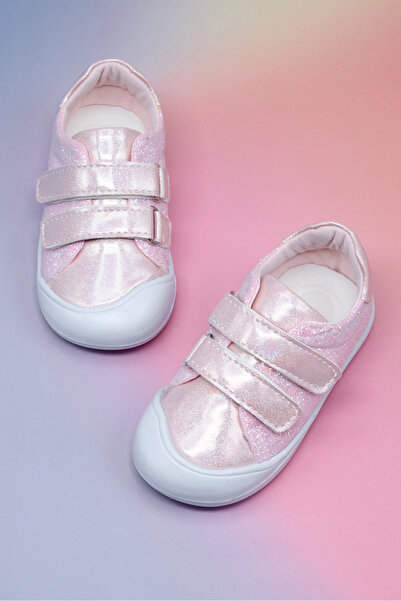 Tonny Black Pantofi sport roz pentru fete, cu pietre First Step, cu potrivire...